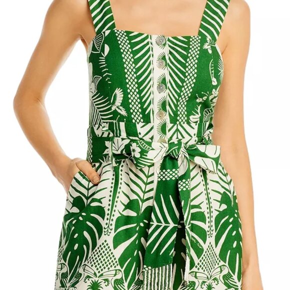 Farm Rio Macaw Elegance Romper - L - NWT - Picture 5 of 5